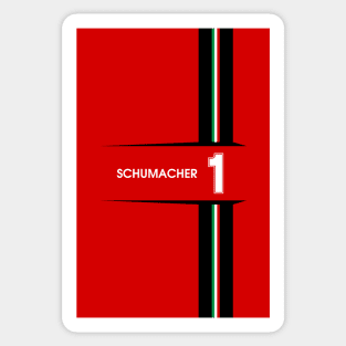 F1 Legends - Michael Schumacher [1996] Sticker